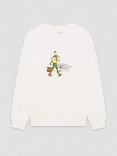 Le sweatshirt au tableau off white 