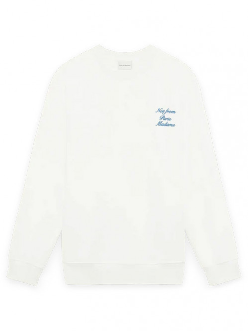 Le sweatshirt slogan cursive off white 