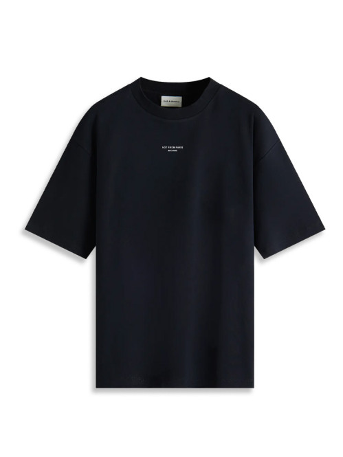 Le t-shirt slogan classique black 