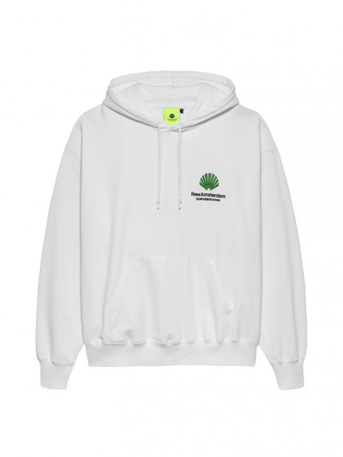 Logo hoodie white 