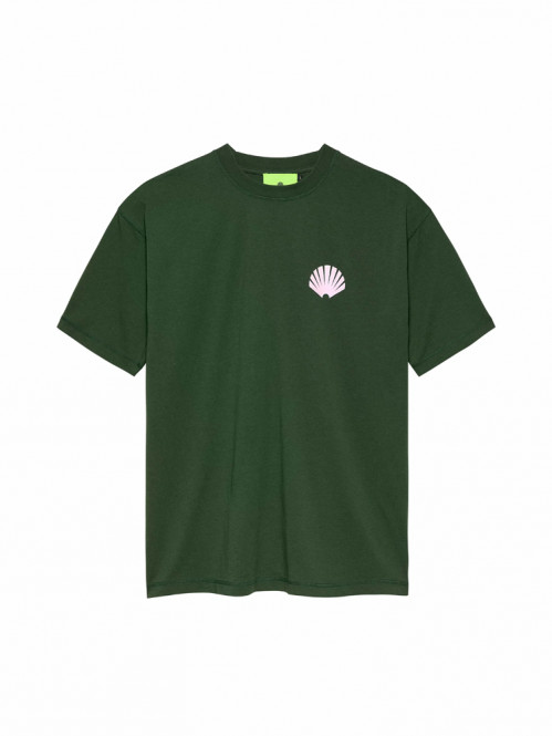 Logo tee kombu green 