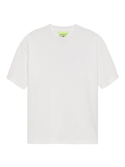 Logo t-shirt waffle white 