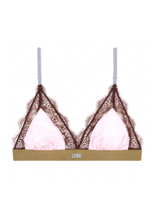 Love lace bra pink 75AB