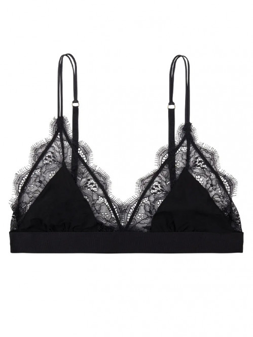 Love lace bralette black 