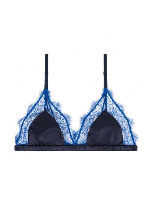 Love lace bra blue 