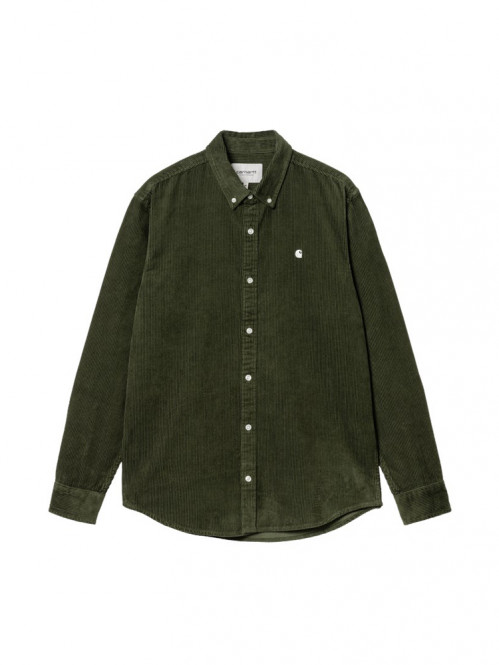 LS Madison cord shirt tarragon 
