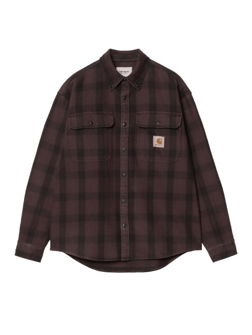 LS Edmands shirt check palisander 
