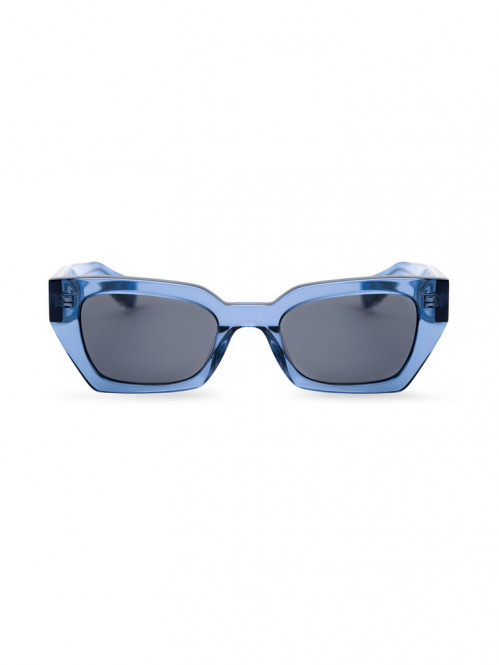Luna sunglass transparent blue grey 
