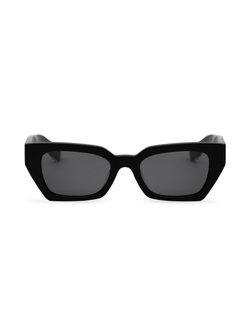 Luna sunglass transparent grey black 