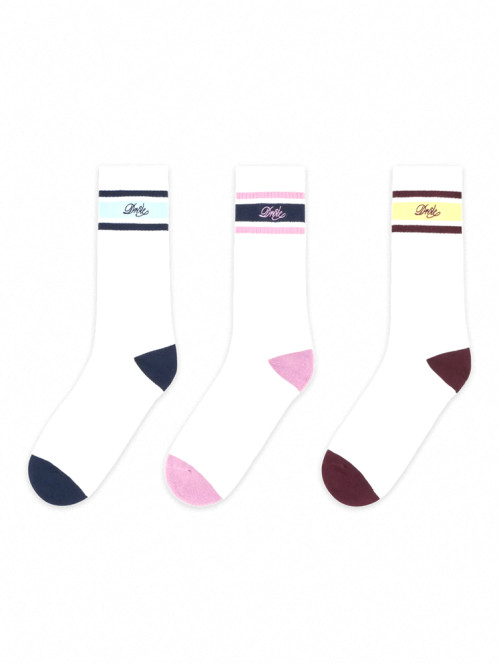 La chaussette drole rayée socks multi 