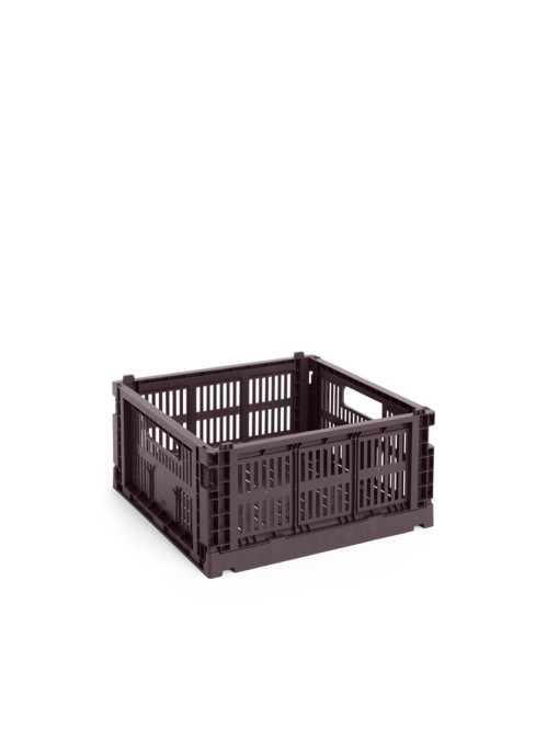 Colour crate M square bordeaux 