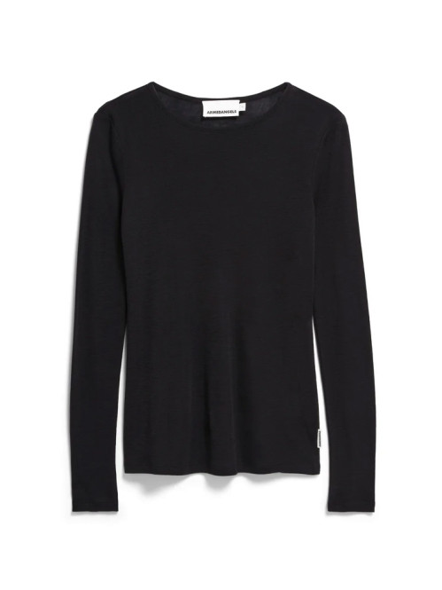 Maiaa wool blend longsleeve black 