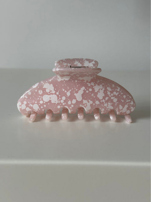 Matilda clip pink splash 
