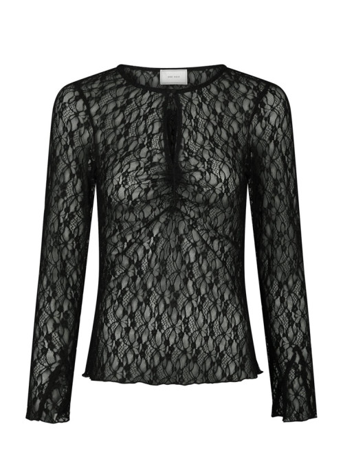 Matria lace blouse black 