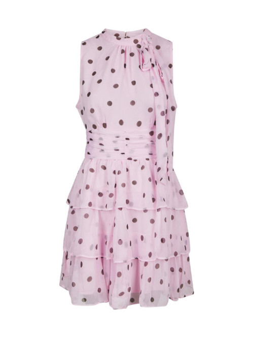 May big dot dress light pink 