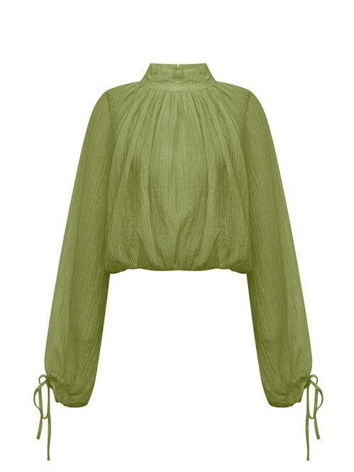Menila-m trulie blouse sage S