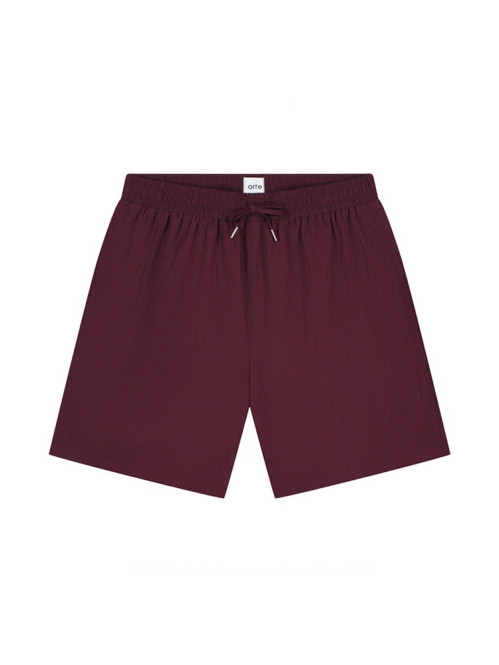 Mesh shorts bordeaux 