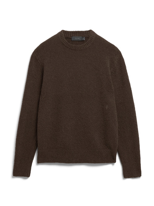 Mike knit soft cotton mix dk brown 
