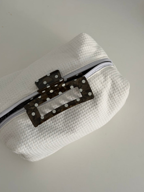 Mila clip choco pokadots 