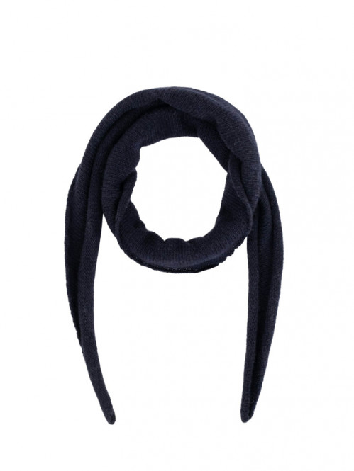 Misty knit scarf navy 