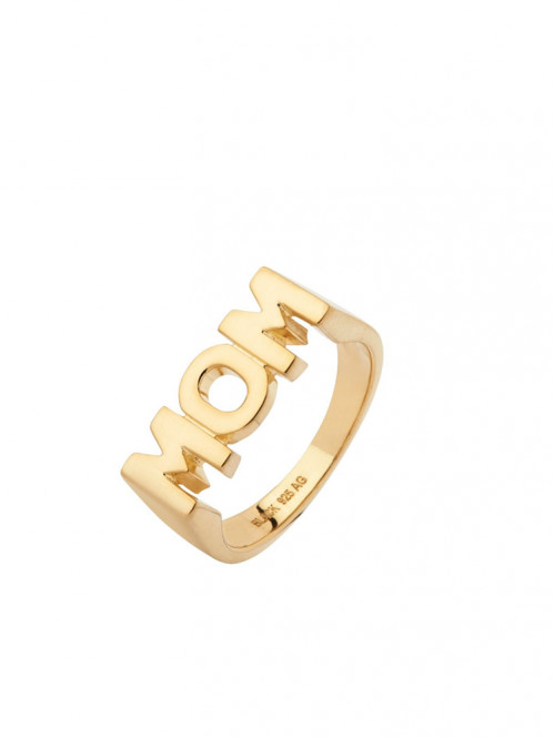 Mom ring gold 