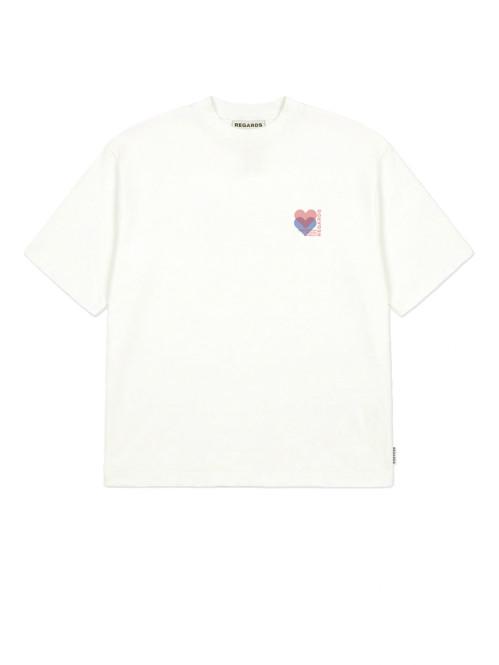 Museum heart tee snow 