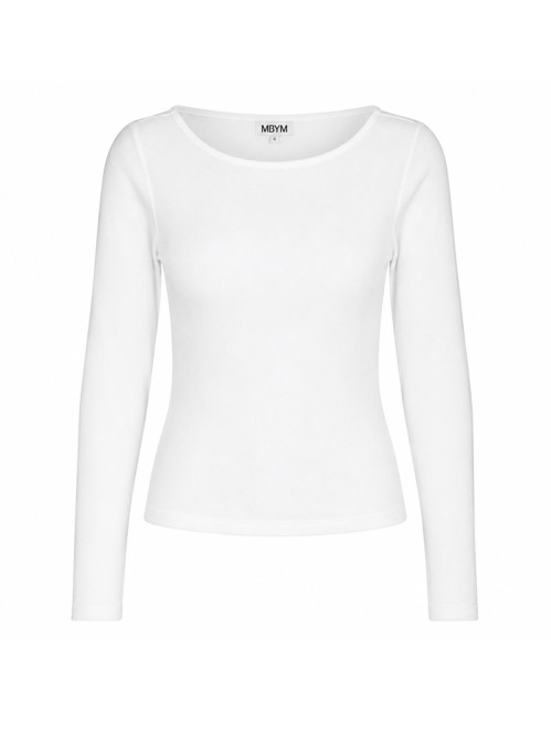 Nanlia-m evelyn t-shirt white 