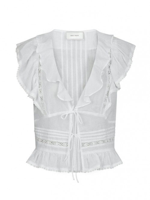 Netali s voile top white 