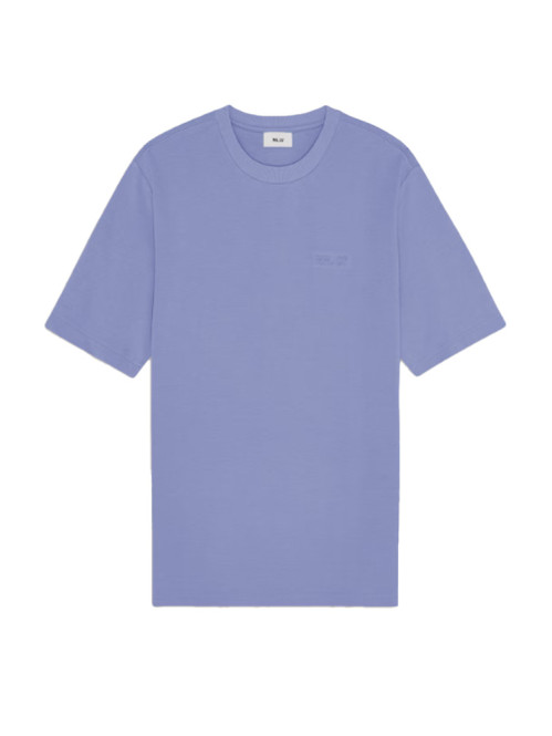 Nat logo tee stone blue 