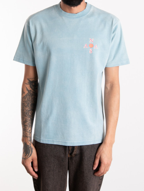 Surfboard t-shirt washed blue 