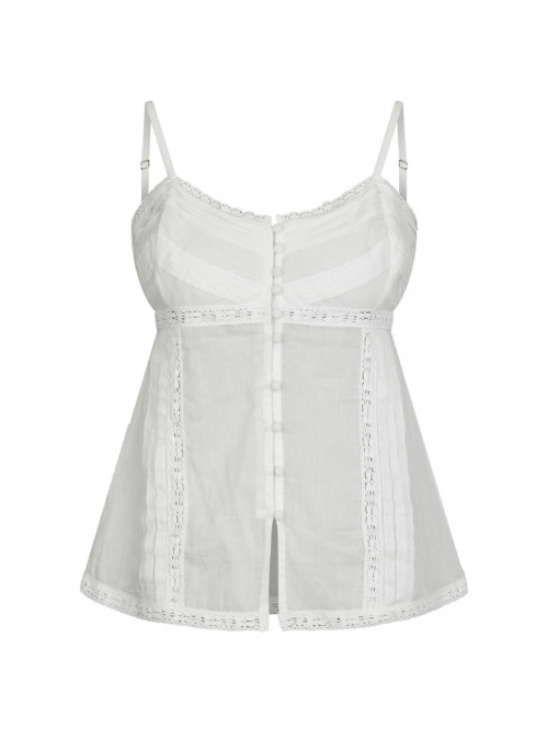 Nimissa s voile top white 