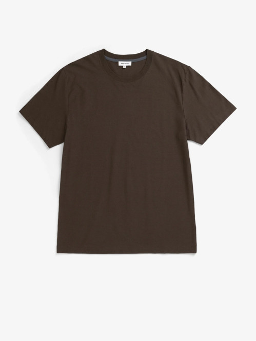 Nordborg cotton t-shirt brown 