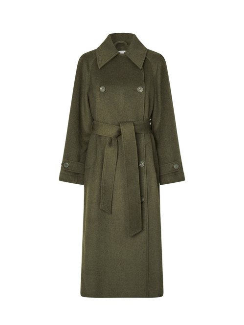 Odonna-m lava coat dusty olive 