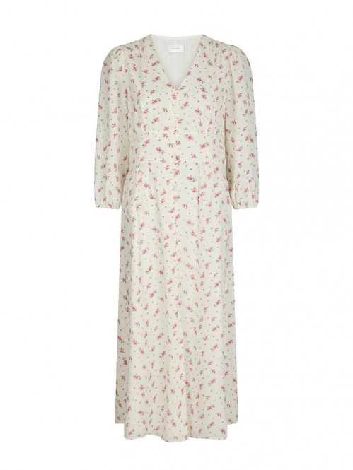 Olana fleurie flower dress light pink 