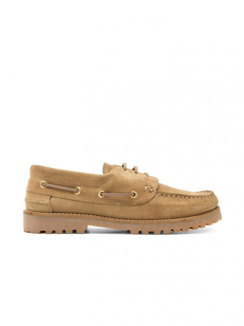 Ollie boat mokassin earth suede 