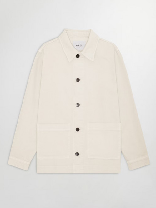 Ollie overshirt ivory 