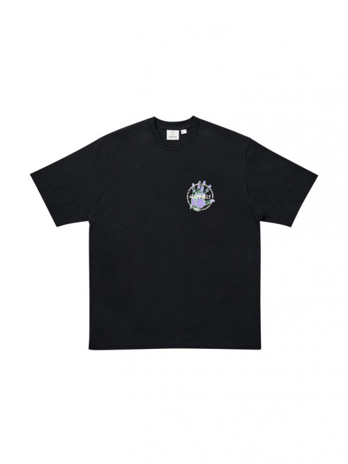 Climbers hand tee vintage black 