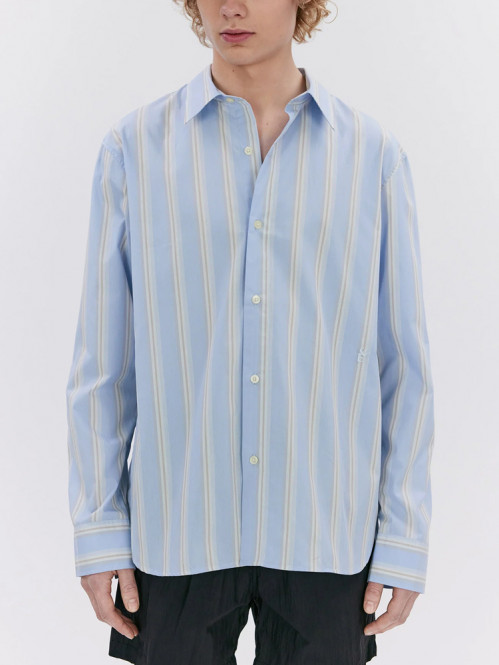 Ossian shirt blue stripe 