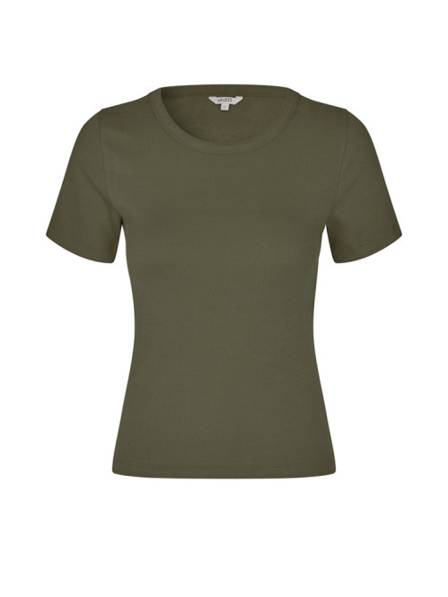 Otis evelyn t-shirt warm olive XS