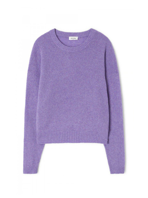 Oui 18a pullover viola chine 