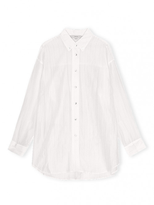 Oversize shirt bright wht 