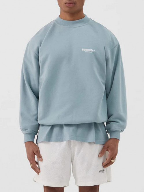 Owners club sweater baby blue 