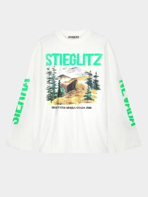 Pico wide skate longsleeve white 