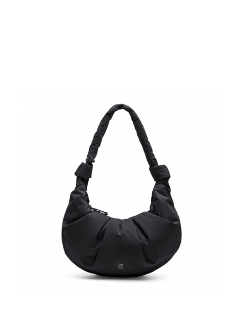 Pleat moon small bag black 