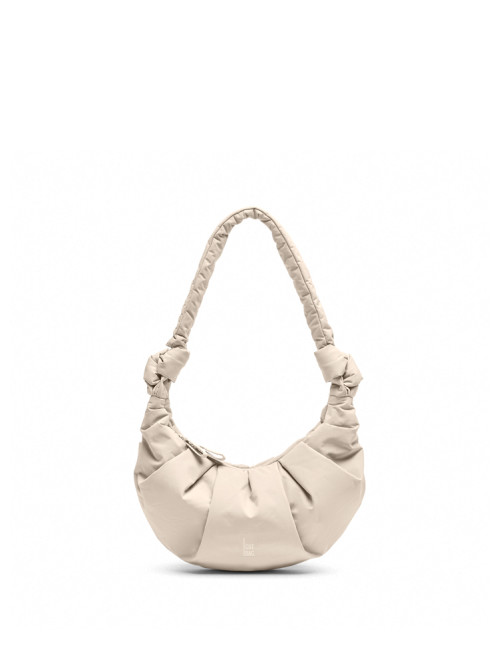 Pleat moon small bag  scallop 
