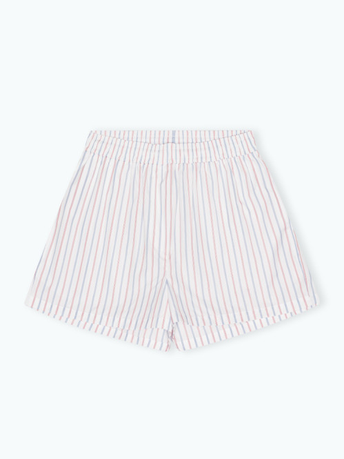 Poplin shorts cloud dancer 