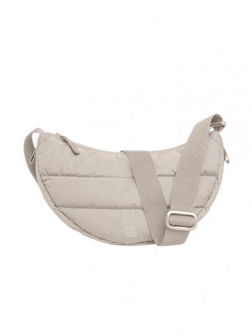 Puffer moon bag small scallop 