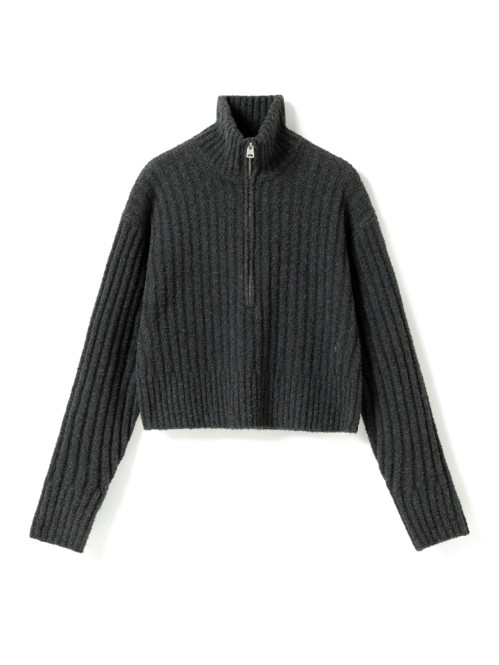 Pyrola pullover dk grey mel M