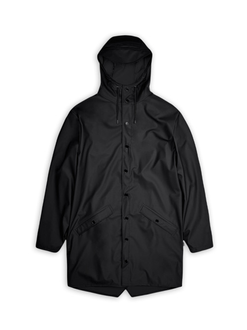Long rain jacket black 