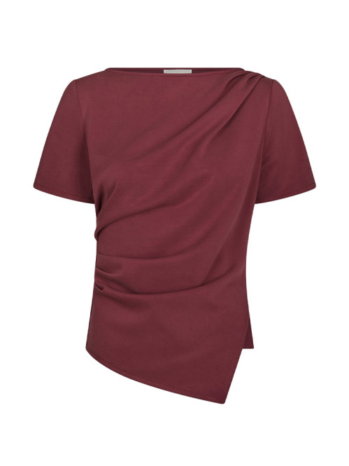 Rasmine soft blouse wine 